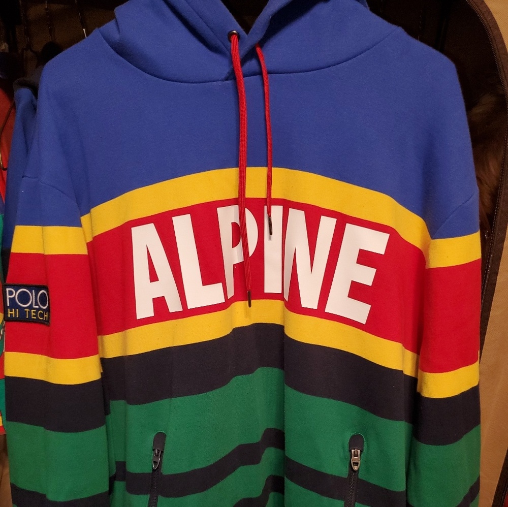 polo Ralph lauren hi tech hoodie xl